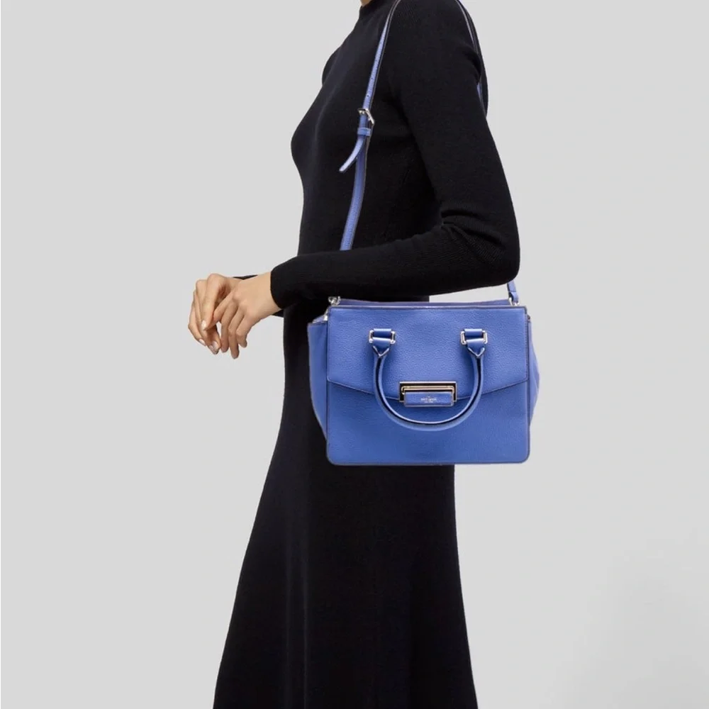 Kate Spade Royal Blue Satchel - Picture 2 of 11